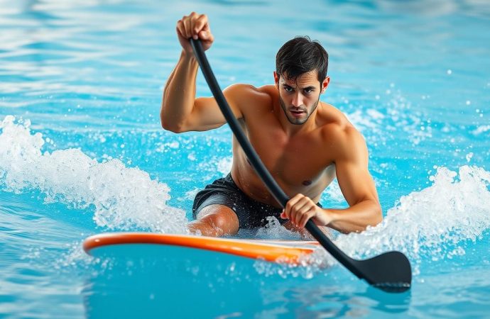 Boostez votre surf en 2025 : 4 exercices explosifs pour une rame puissante